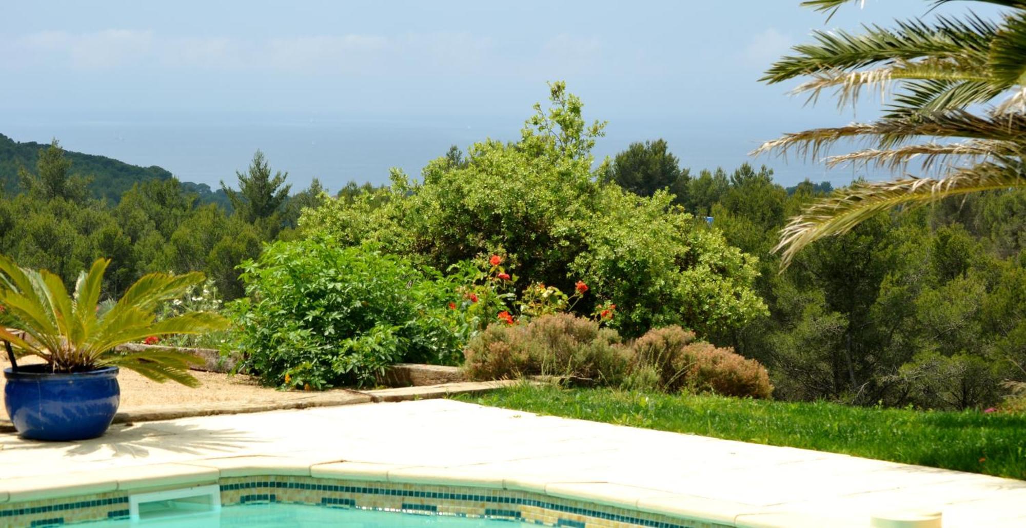 Gite Vue Mer La Cadiere-d'Azur Exteriör bild