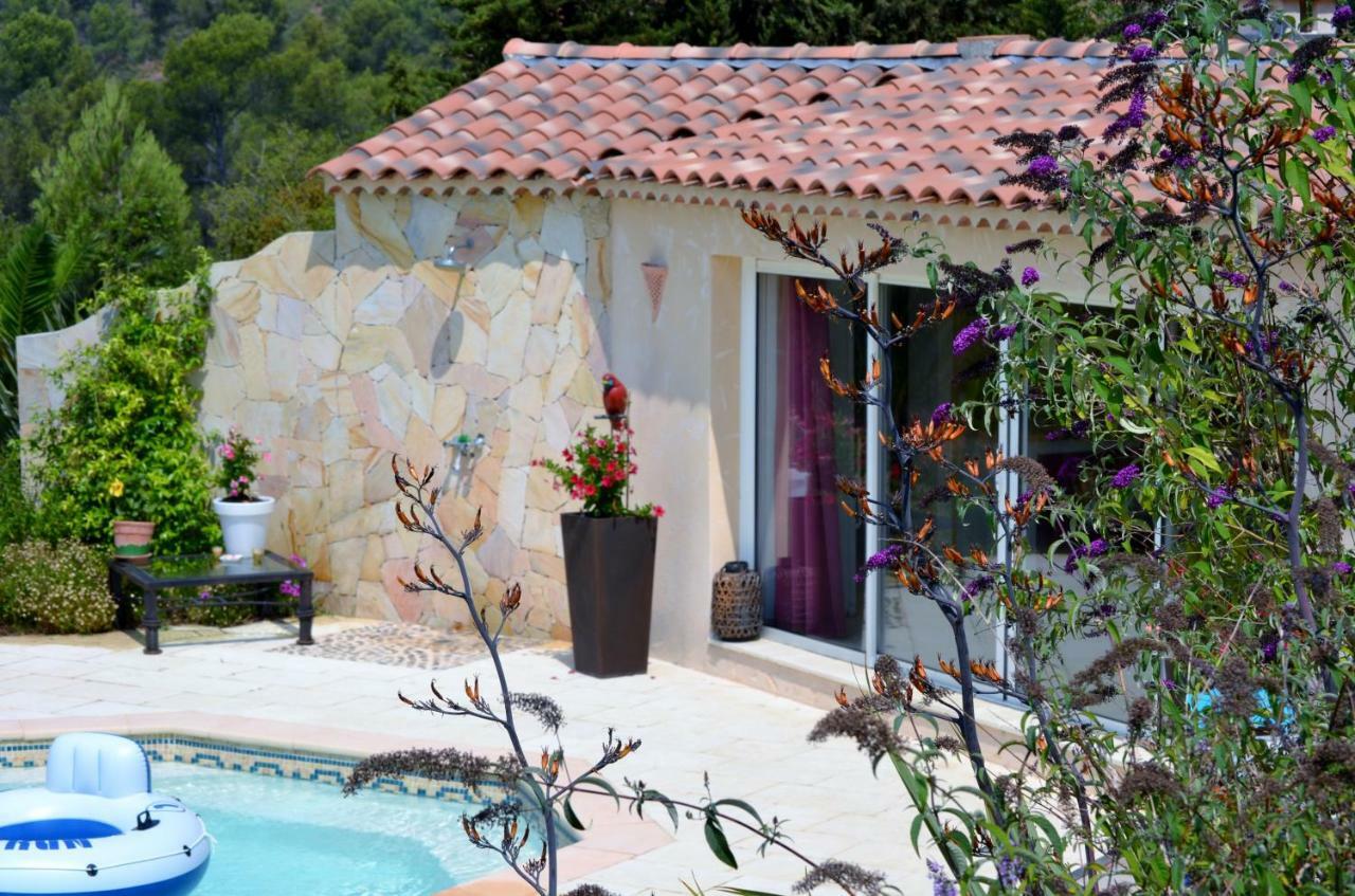 Gite Vue Mer La Cadiere-d'Azur Exteriör bild
